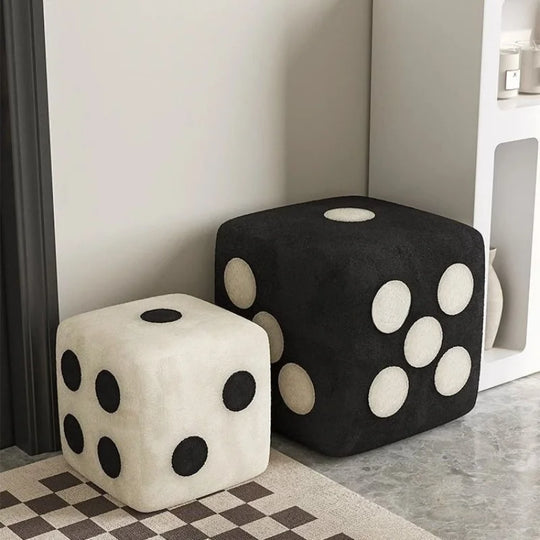 Funky Dice Footstool