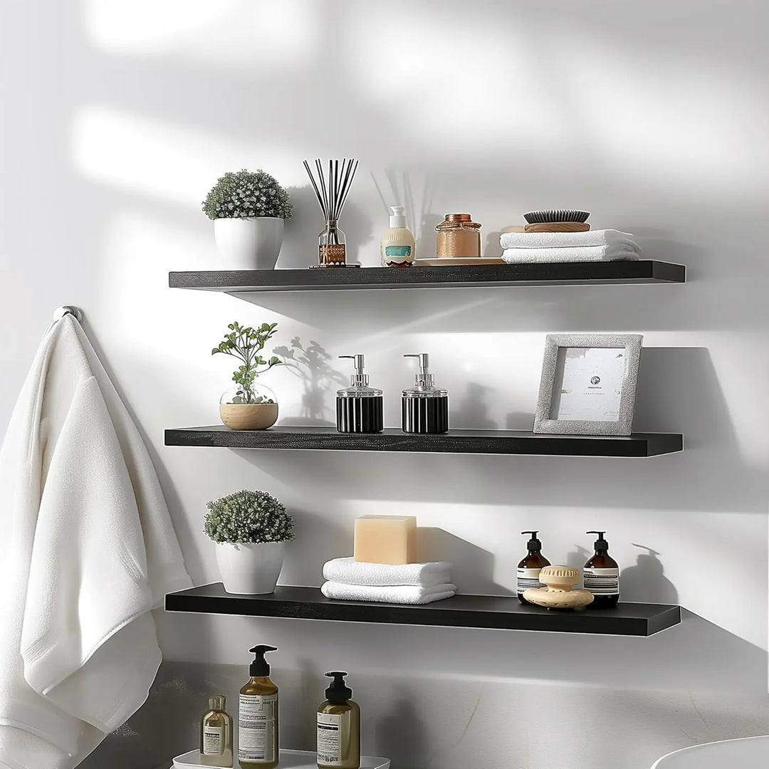 Wooden Floating Shelves