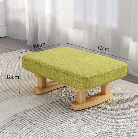 Small Wooden Stool Footrest