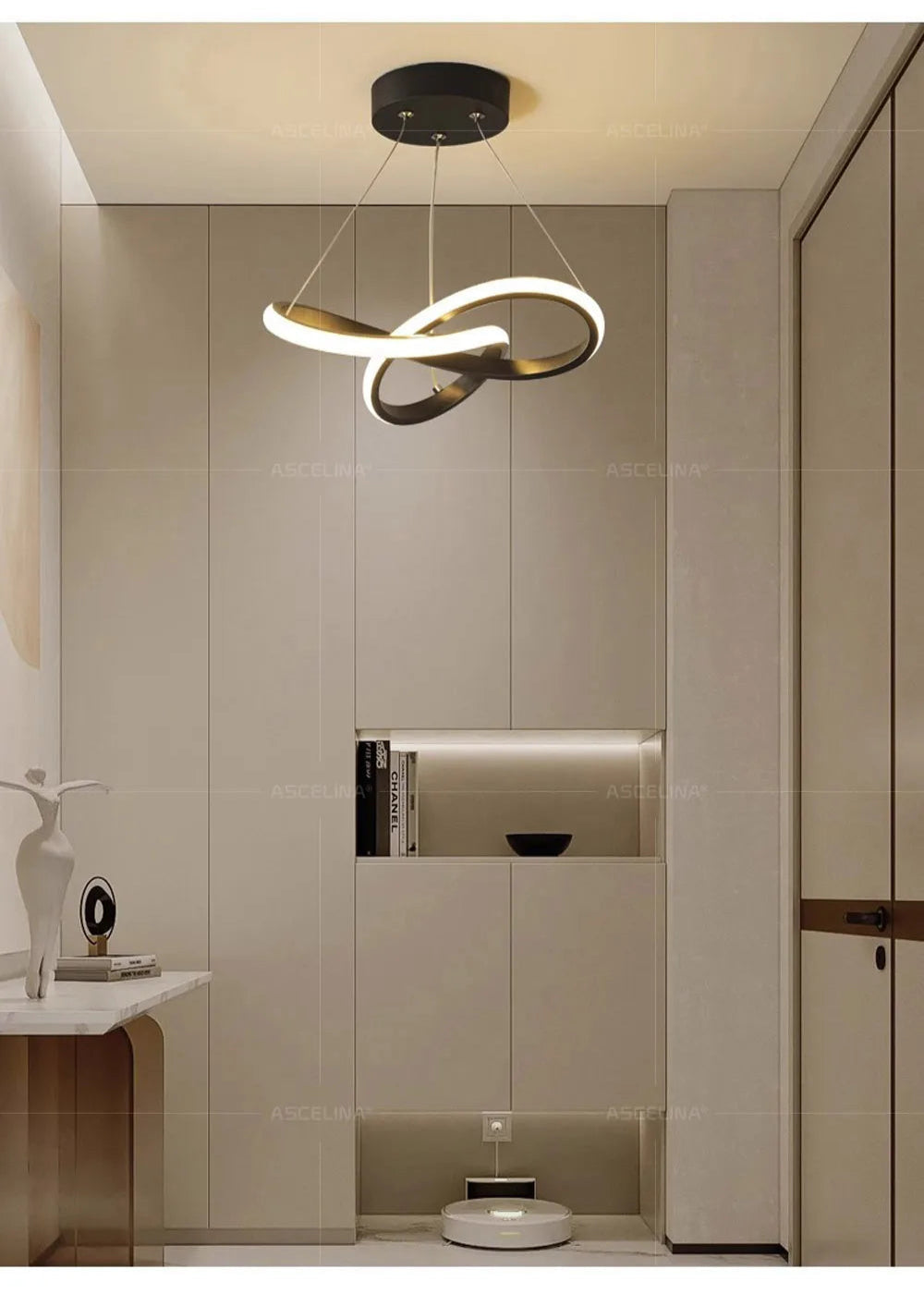 Luxury Simple LED Ceiling Pendant Chandelier Lighting Lustre
