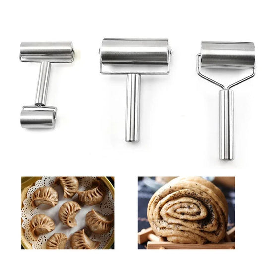 Modern Stainless Steel Non-Stick Rolling Pin
