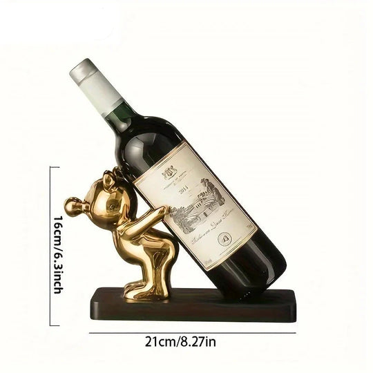 Cartoon wine rack