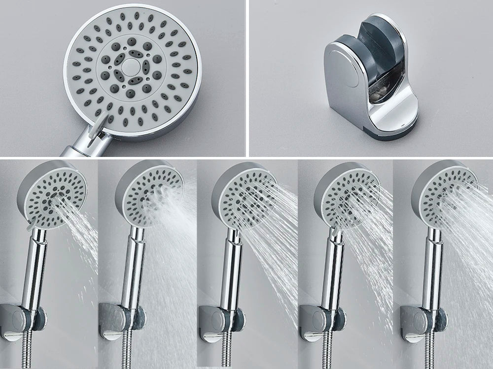 Bathroom Bathtub Faucet With Handheld Shower