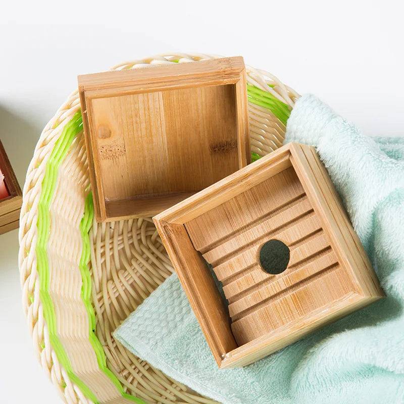 Simple Bamboo Soap Box, For Your Bathroom