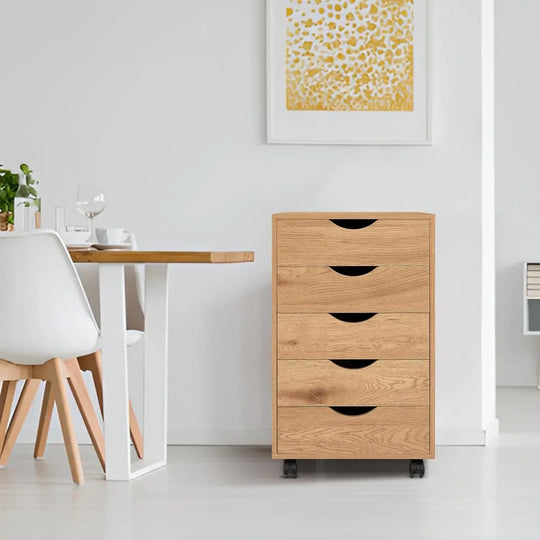 Wooden 5 Chest of Drawers