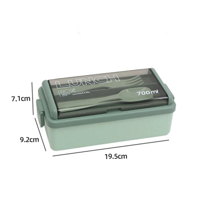 Double Layer Portable Lunch Box