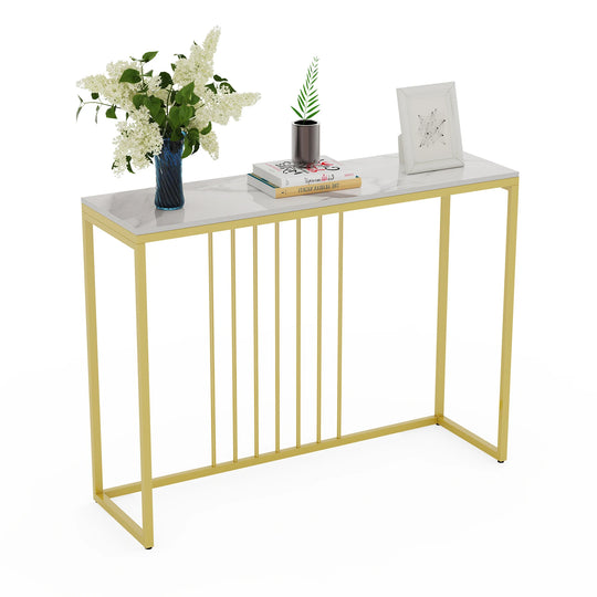 Modern Accent Marble Console
