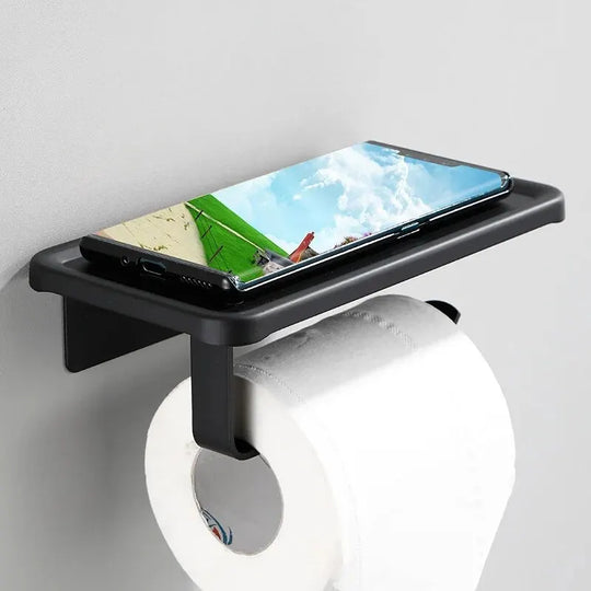 Aluminium Wall Mounted Toilet Paper Holder