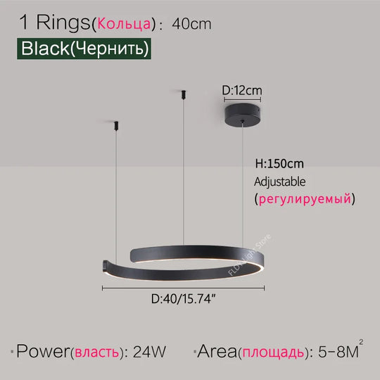 Modern Ring Ceiling lights