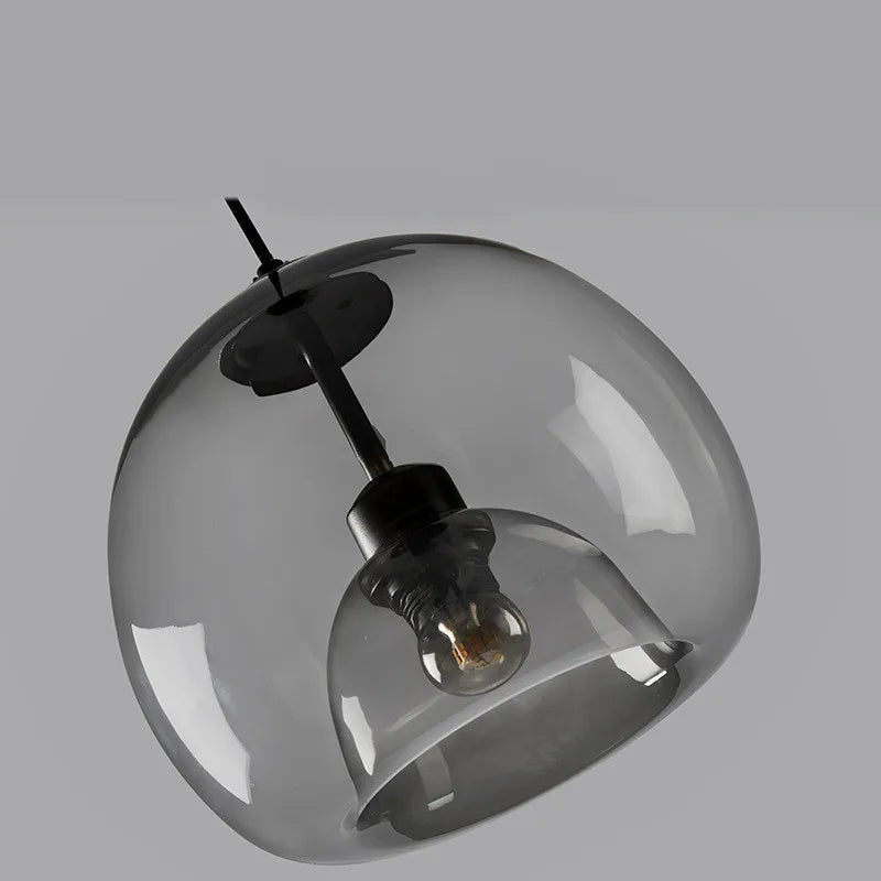 Luxury Glass Dome Pendant Light