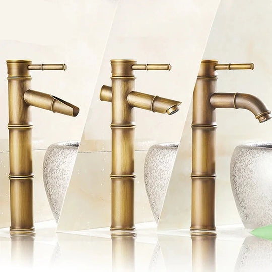 Bamboo Style Luxury Mixer Tap