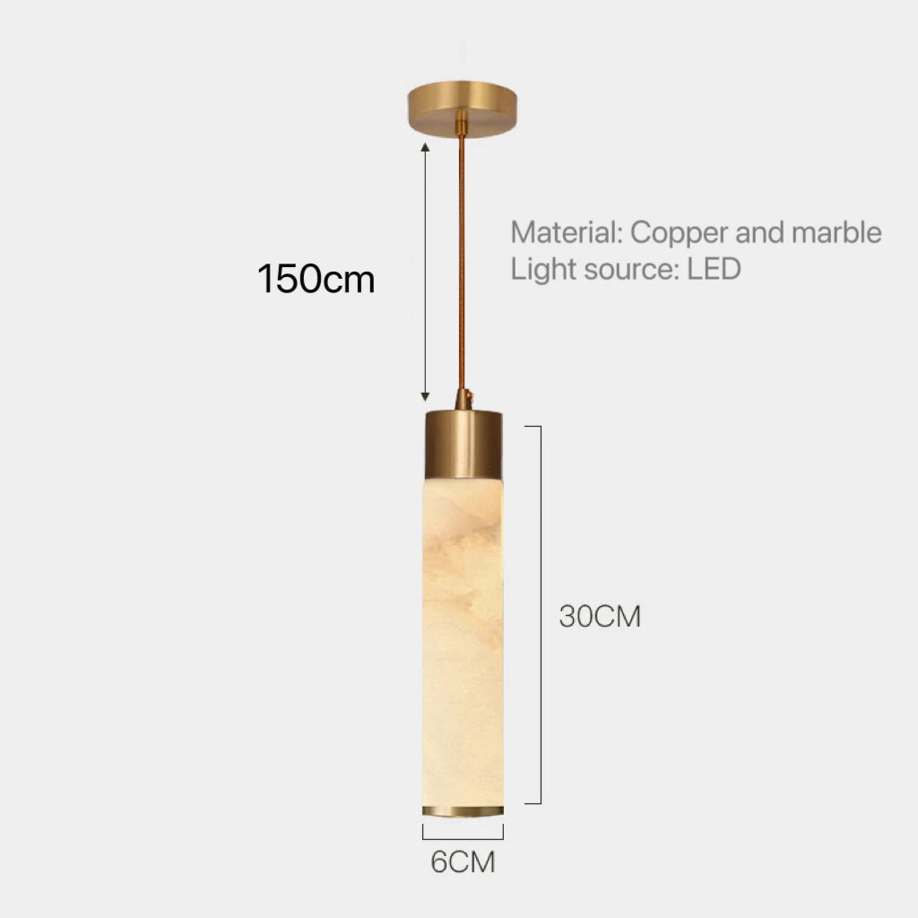 Modern Copper Pendant Light