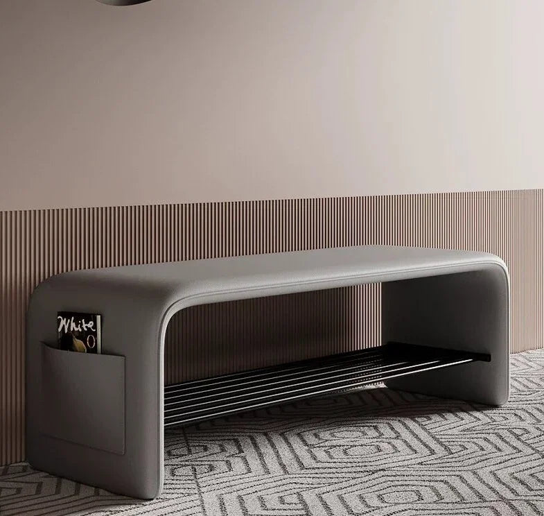 Modern Doorway Shoe-changing Stool