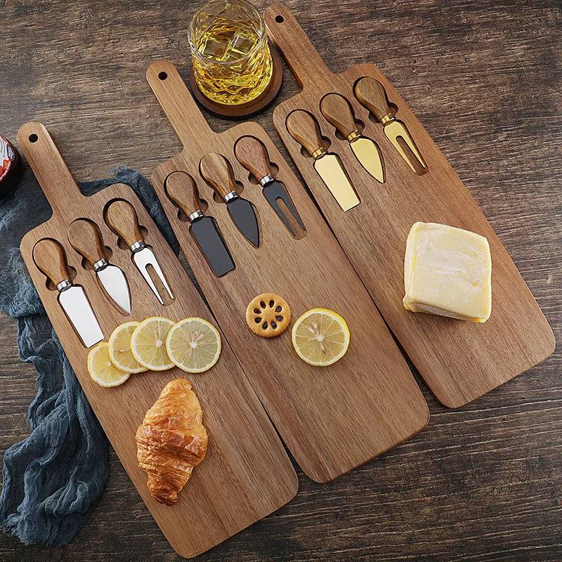 Acacia Cheese Board Set