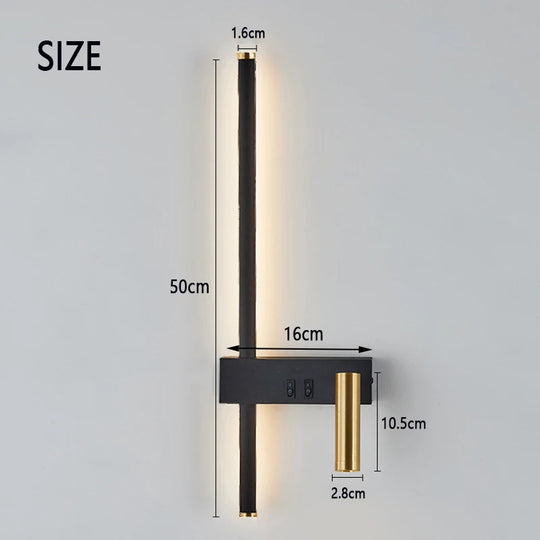 Bedroom Minimalist Wall Reading Lamp