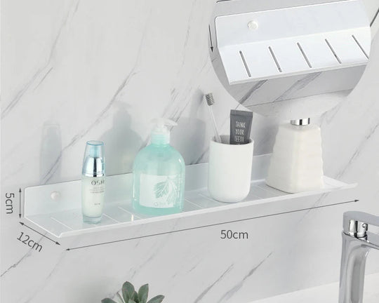 Stylish Modern Bathroom Vanity Shelf Shower Holder