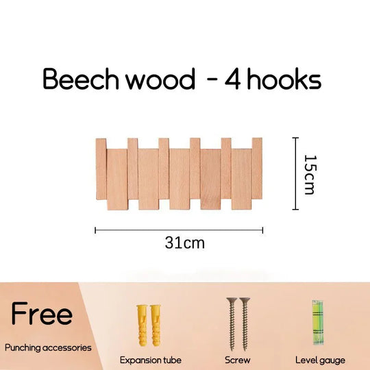 Walnut Coat Rack