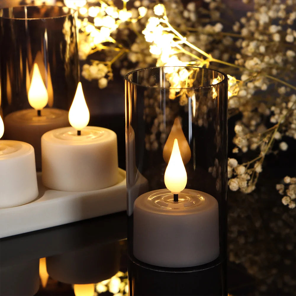 Rechargeable LED Candles For Your Dinner Table