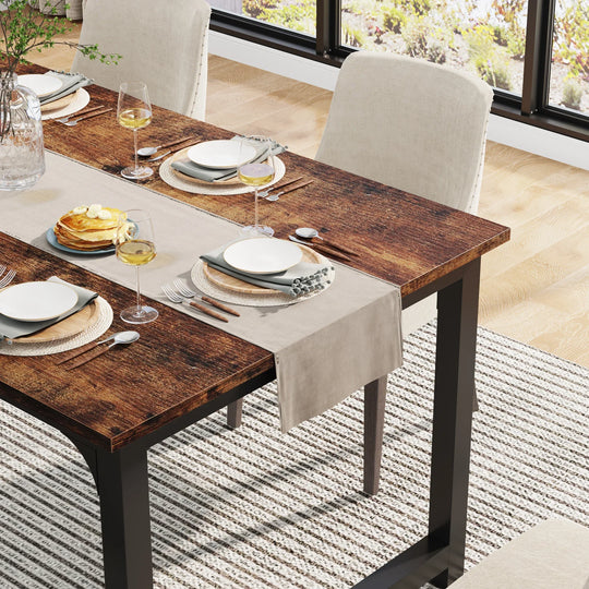 Rustic 63"x31.5" Dining Table