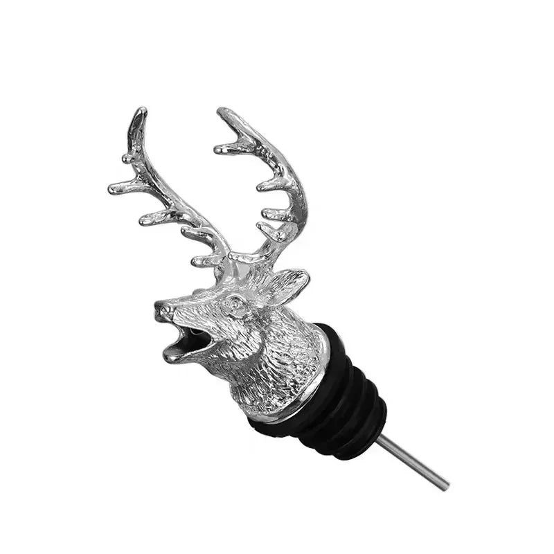 Elk Head Wine Pourer