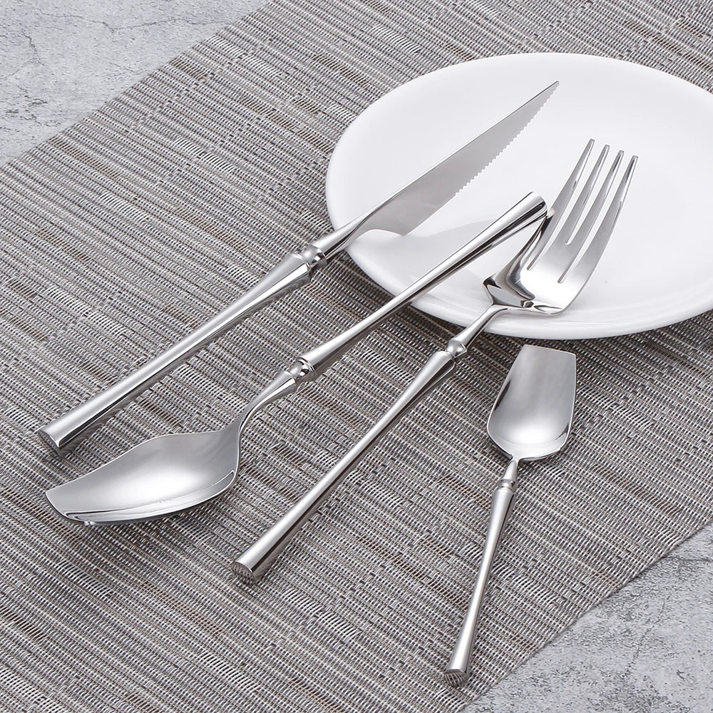 Gold Stainless Steel Tableware