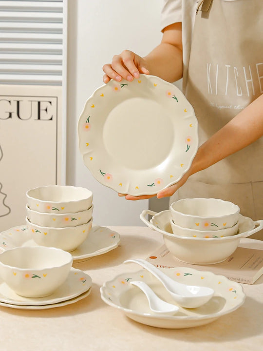Floral Ceramic Tableware