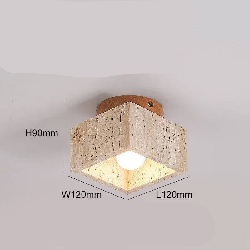 Luxury Marble Ceiling Lamp