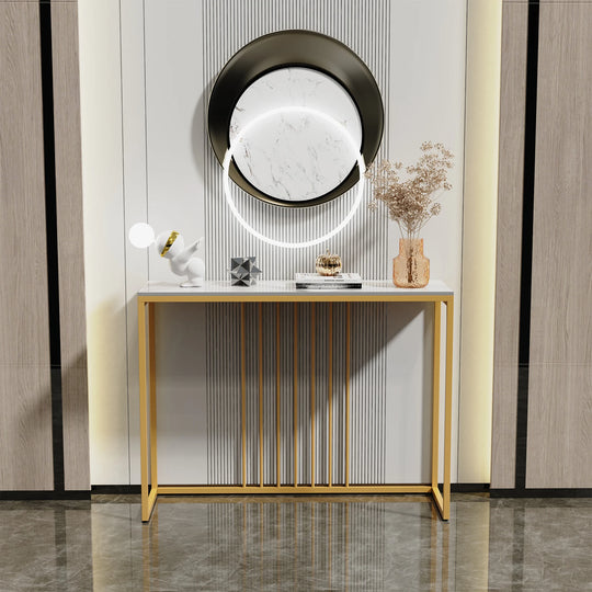 Modern Accent Marble Console