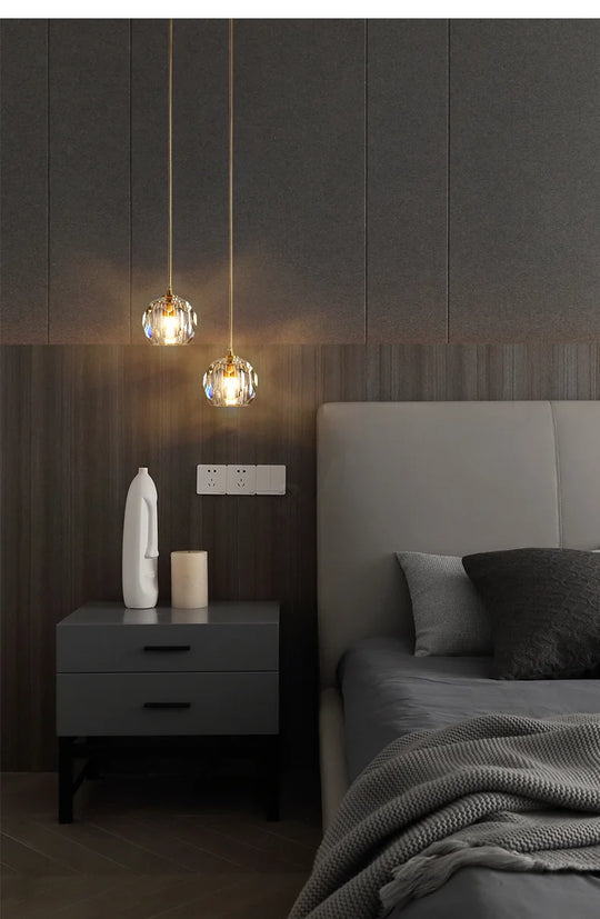 Modern Crystal Pendant Light