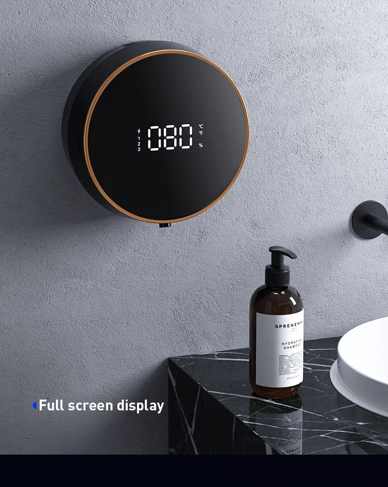 Luxury Digital Wall Mounted Automatic Liquid Soap Dispenser