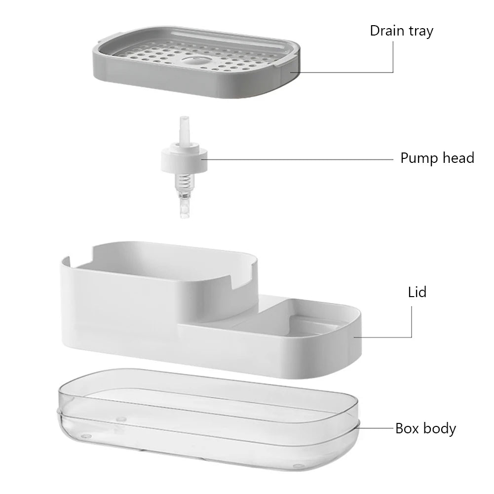 Modern Sponge Automatic Soap Dispenser, For Your Kitchen