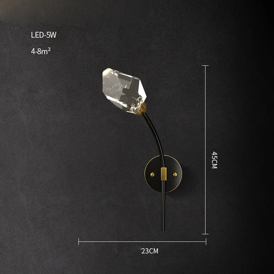 Luxury Nordic Crystal LED Ceiling Chandelier