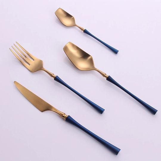 Gold Stainless Steel Tableware
