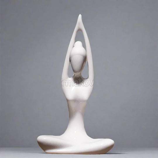 Porcelain Lady Mini Statues