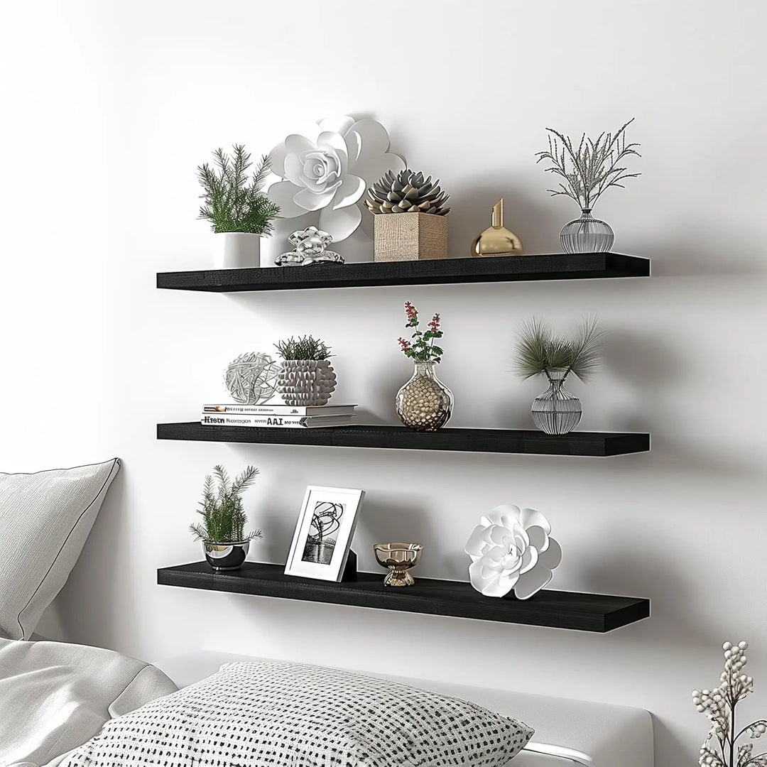 Wooden Floating Shelves