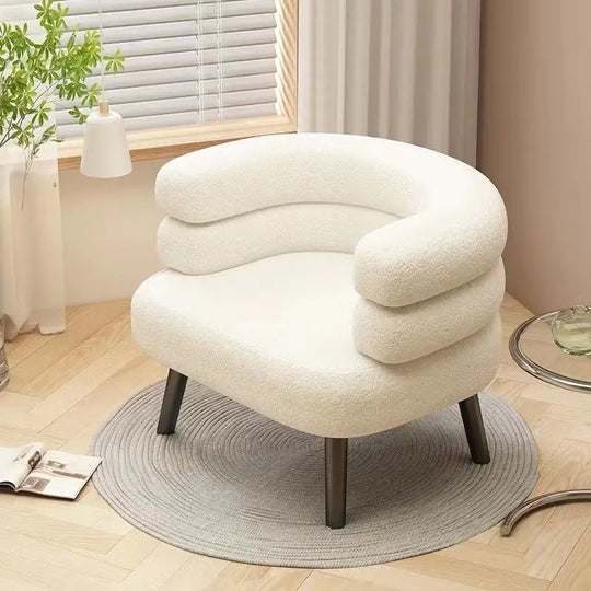 Nordic Plush Living Room Chair
