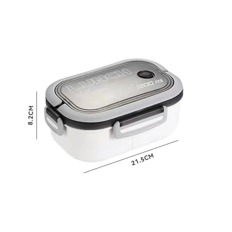 Modern 1200ml Double-layer Thermal Lunch Box