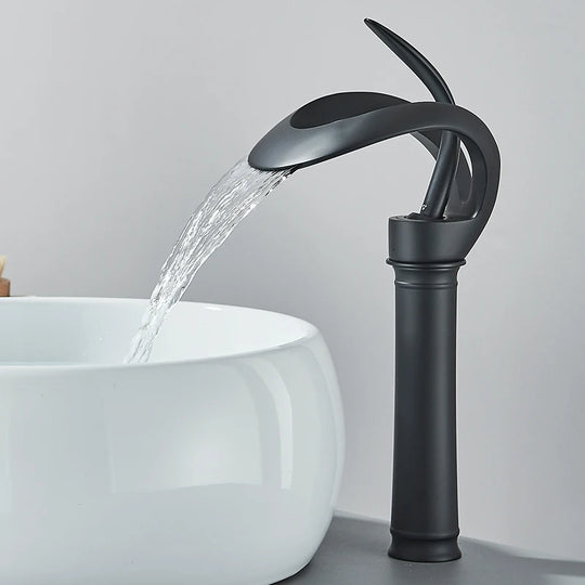 Luxury Stylish Oval Bathroom Basin Mixer Faucet