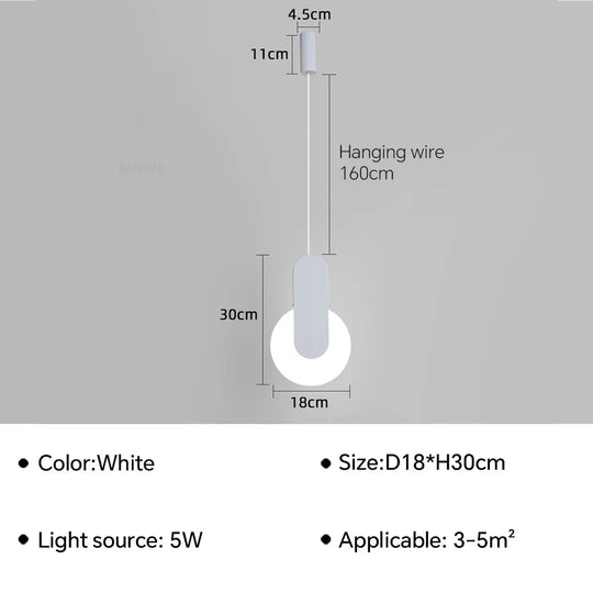 LED Pendant Lamp Hanging Chandelier