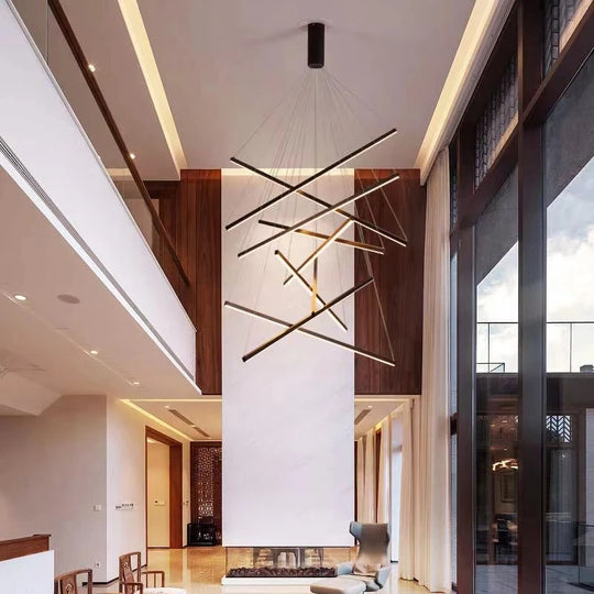 Modern Villa Bar LED Chandelier