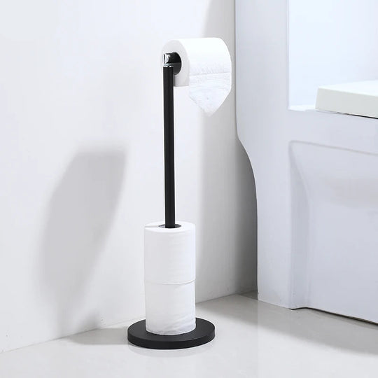 Modern Free Standing Toilet Paper Holder