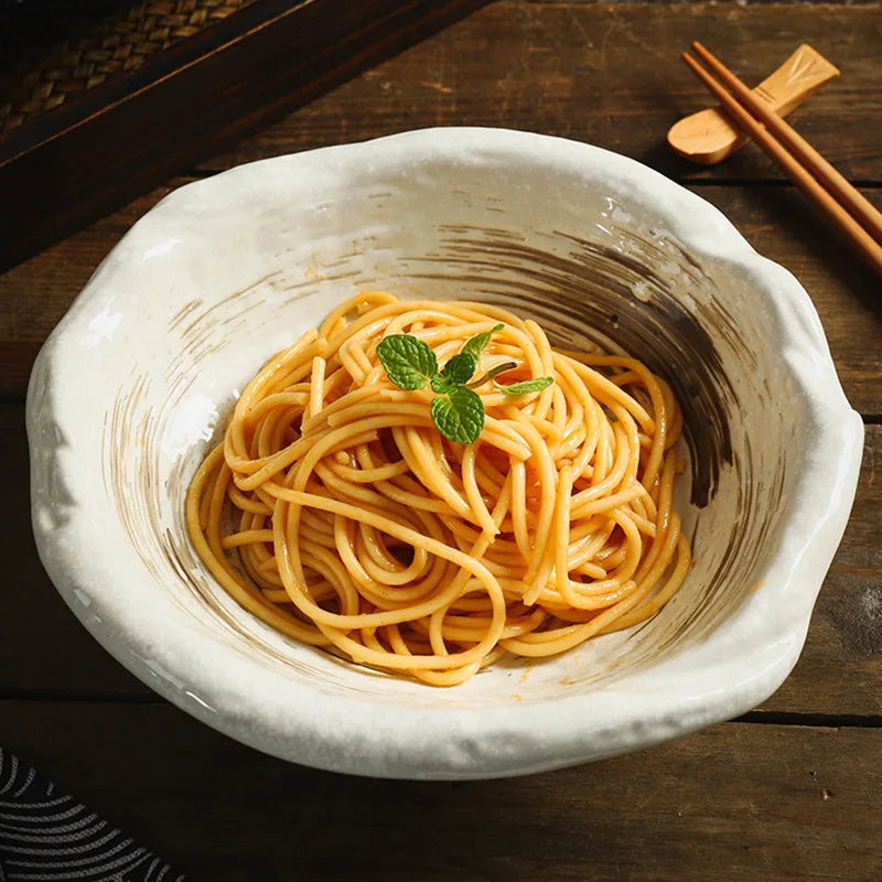 Japanese Irregular Ceramic Bowl
