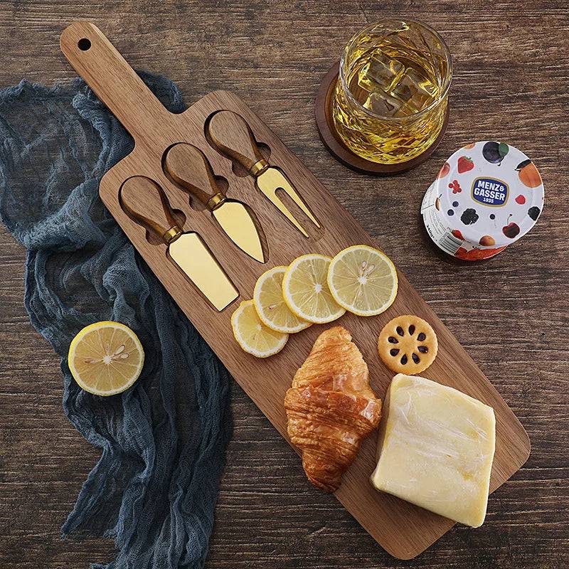 Acacia Cheese Board Set