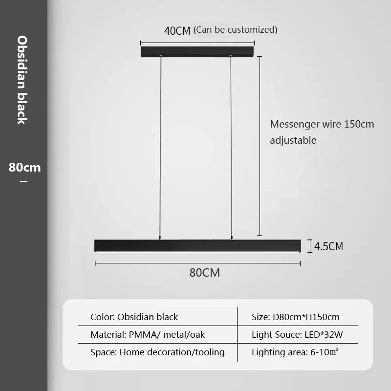 Modern LED Bar Hanging Light