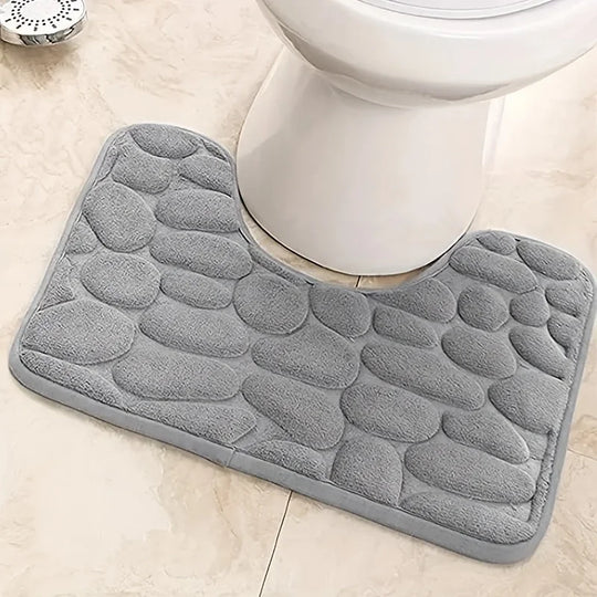 Comfy, Luxury Bathroom Toilet Foot Mat