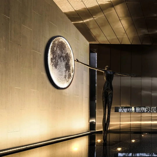 LED Moon Wall Lamp