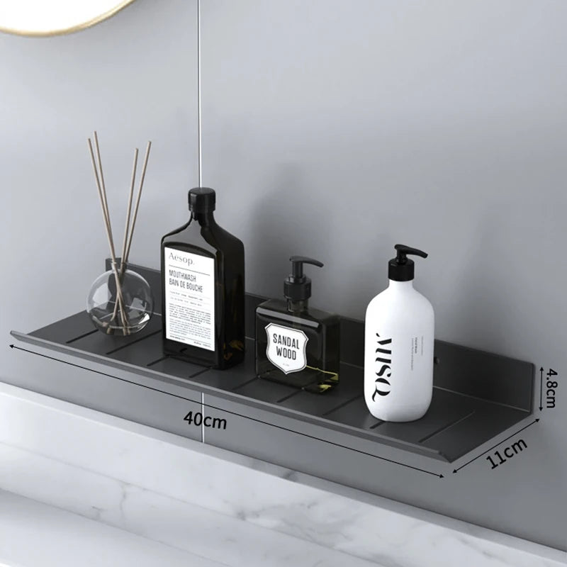Stylish Modern Bathroom Vanity Shelf Shower Holder