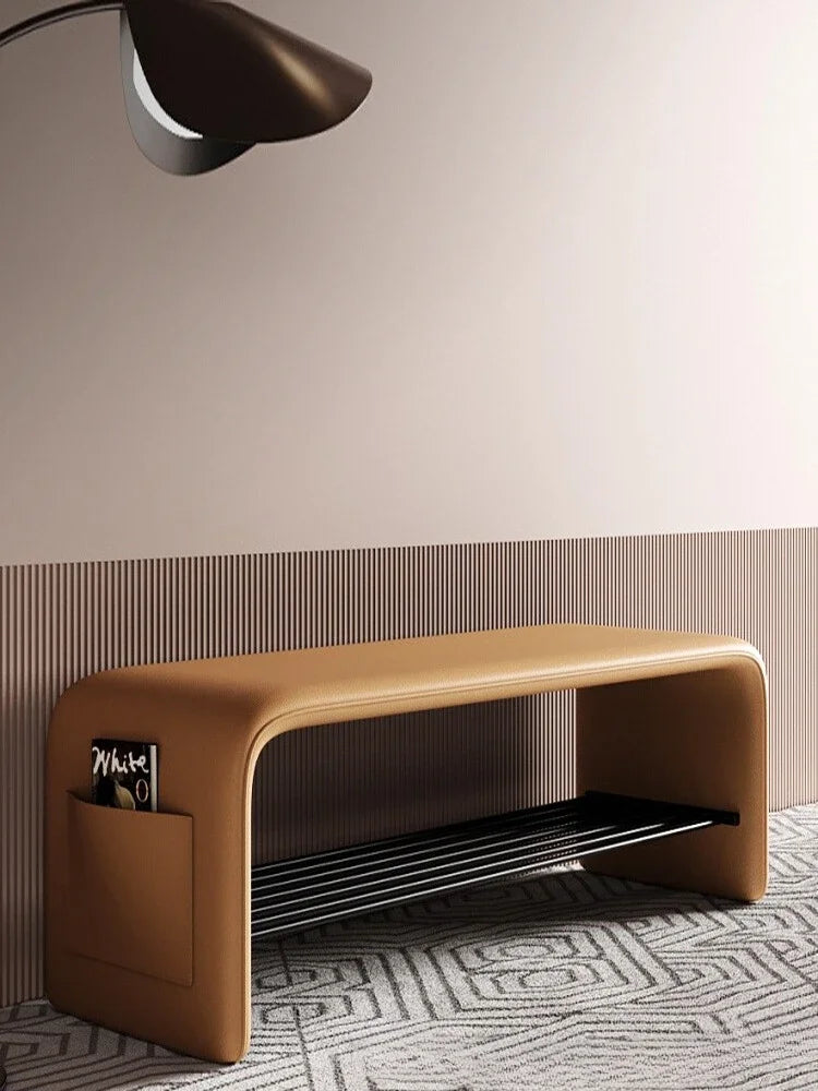 Modern Doorway Shoe-changing Stool