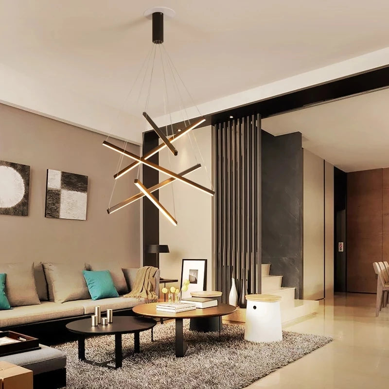 Modern Villa Bar LED Chandelier