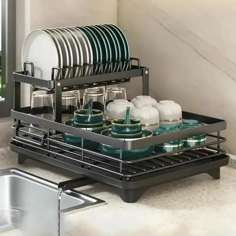 Sleek Steel Drying Rack